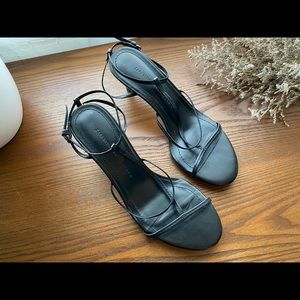 Zara black heels size 37